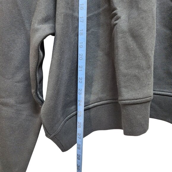 Womens Oversized Black Sweatshirt  Size 5X Crewneck Casual - Picture 5 of 5